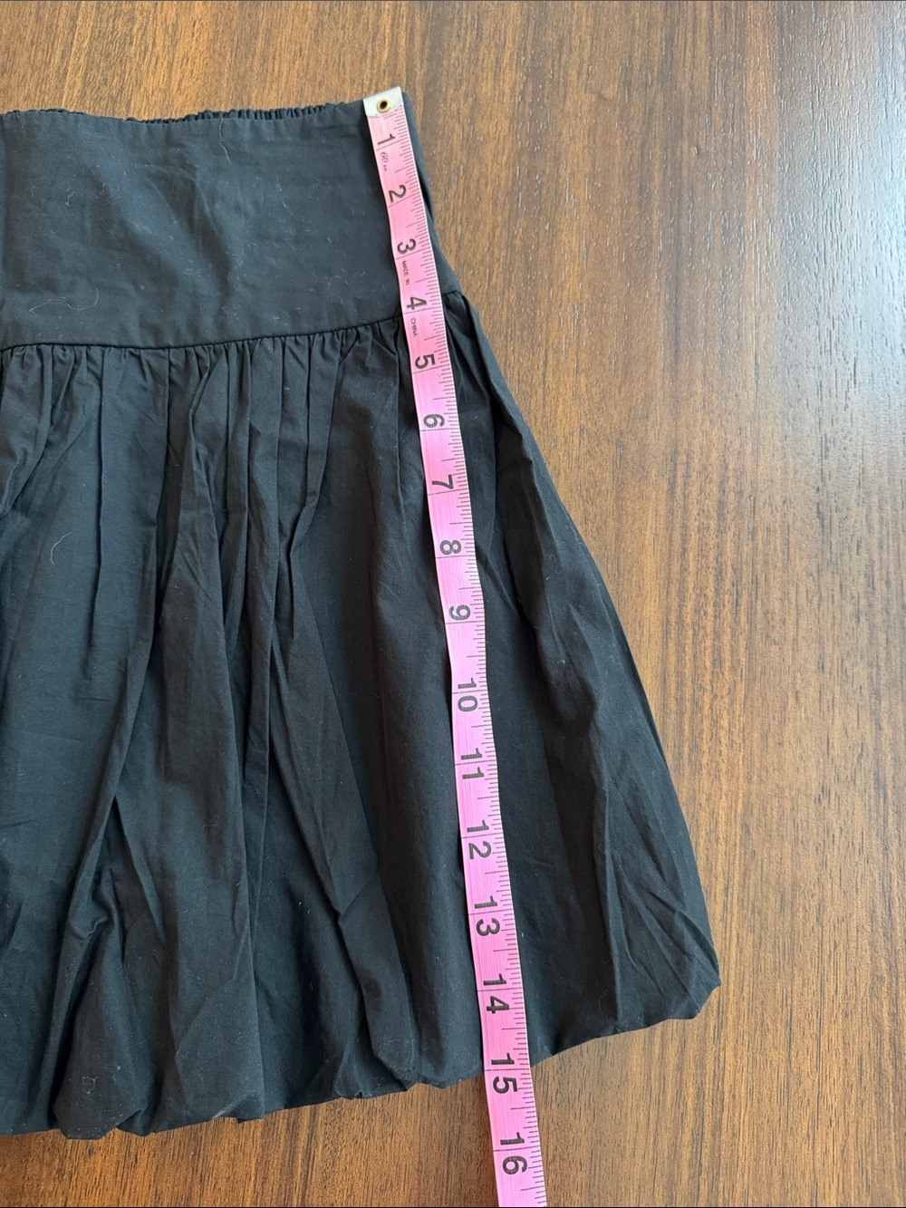 Black Bubble Mini Skirt - NWT - Picture 4 of 4